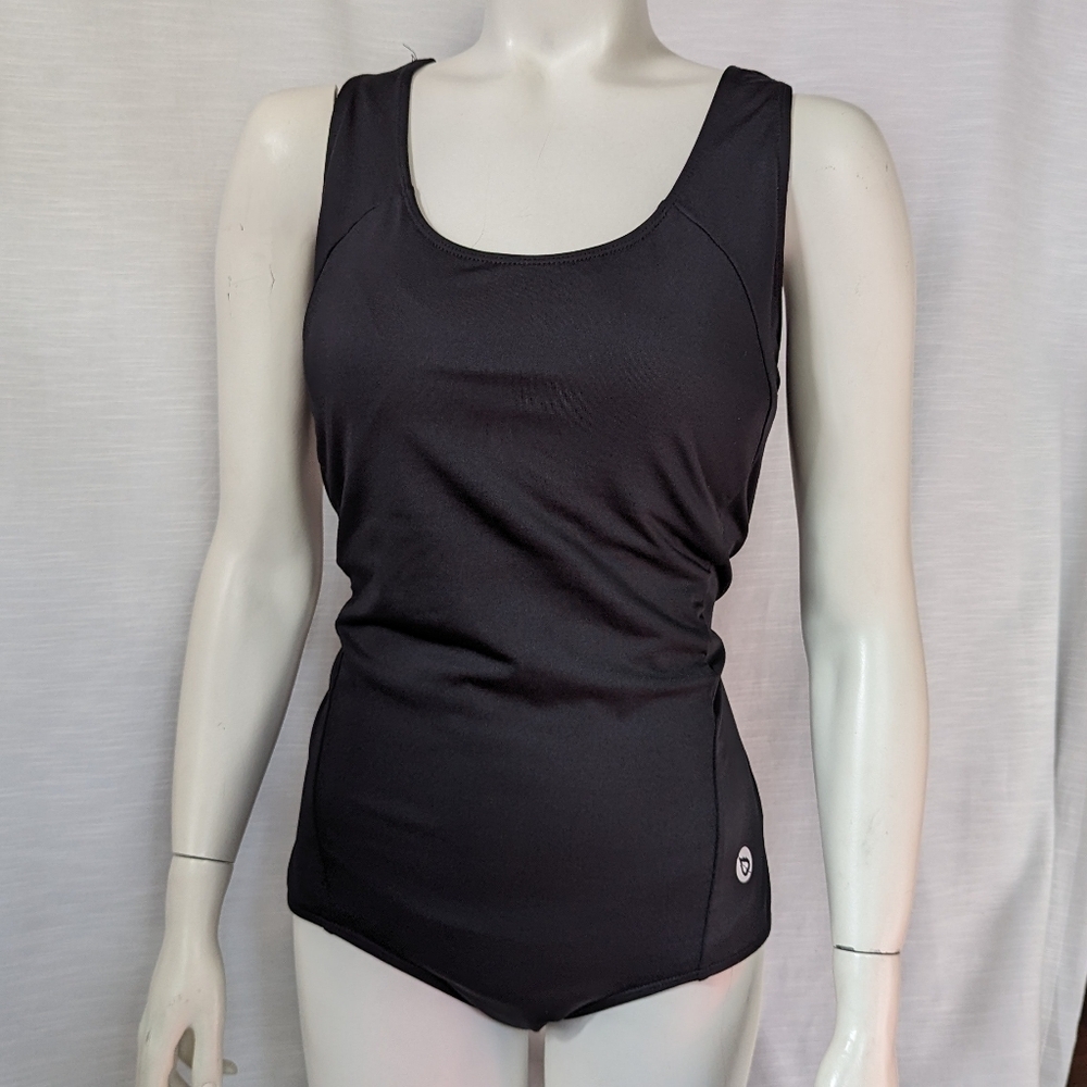 Baleaf‎ Black Athletic-Style One Piece Swimsuit
